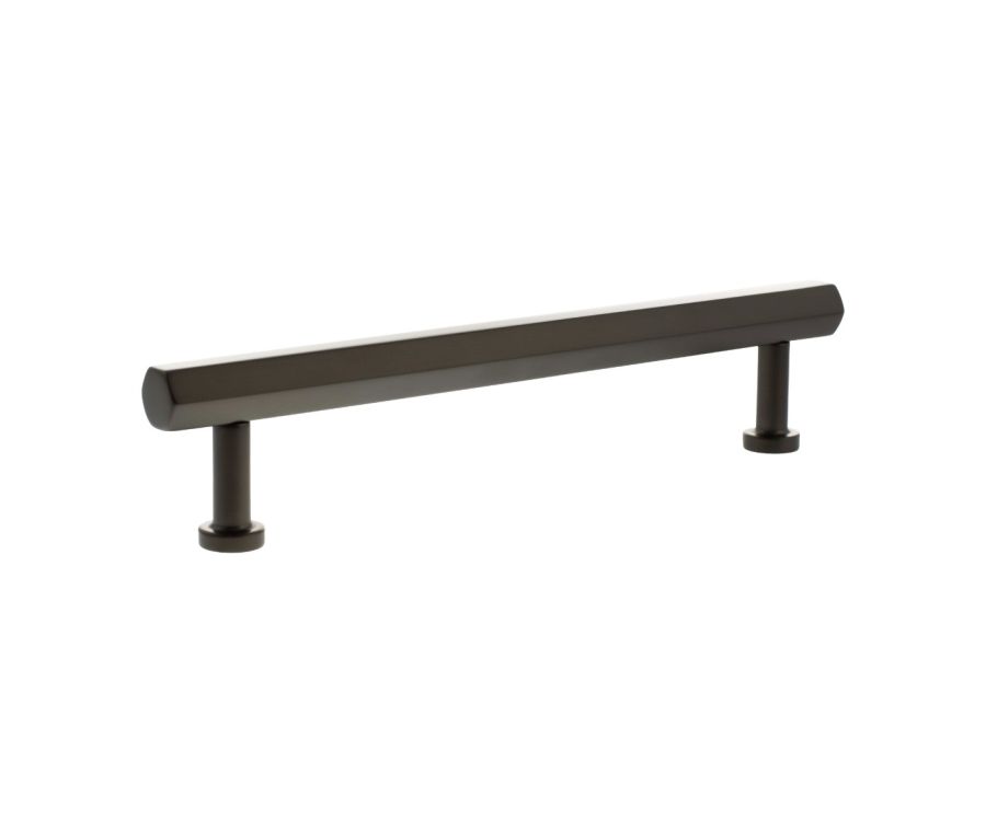 Dark Bronze 160mm Pennington Hexagonal Cabinet Handle | MHCH17160UDB