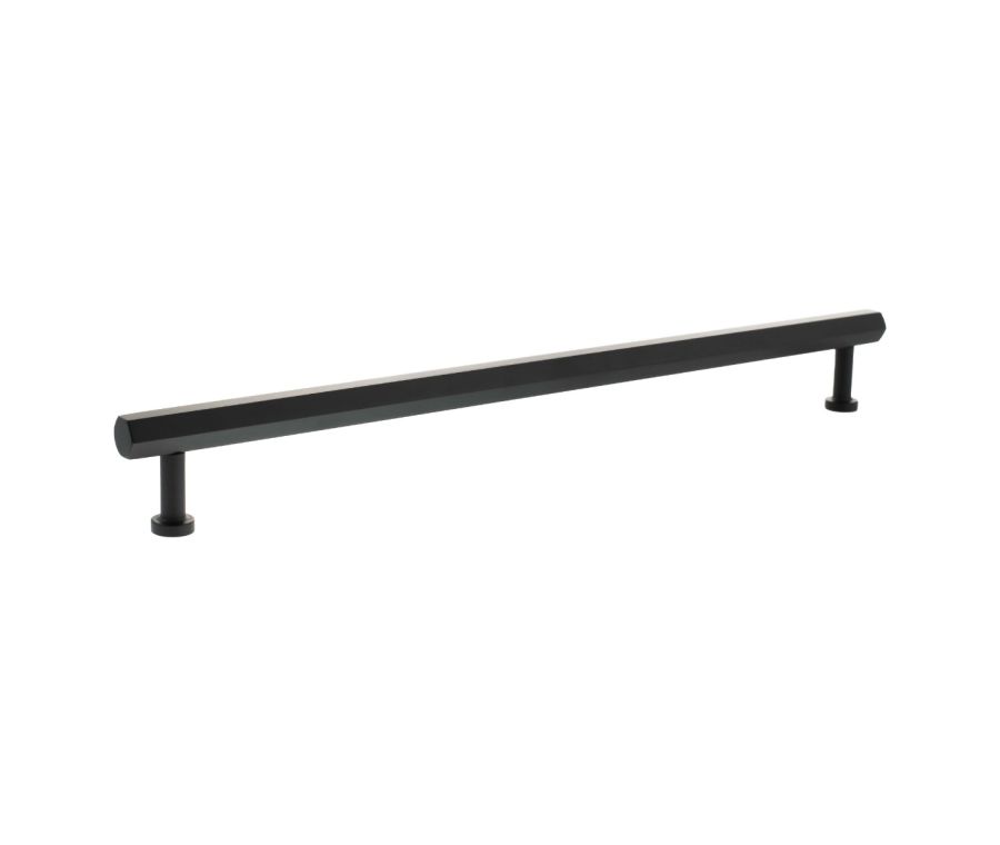 Matt Black 320mm Pennington Hexagonal Cabinet Handle | MHCH17320MB