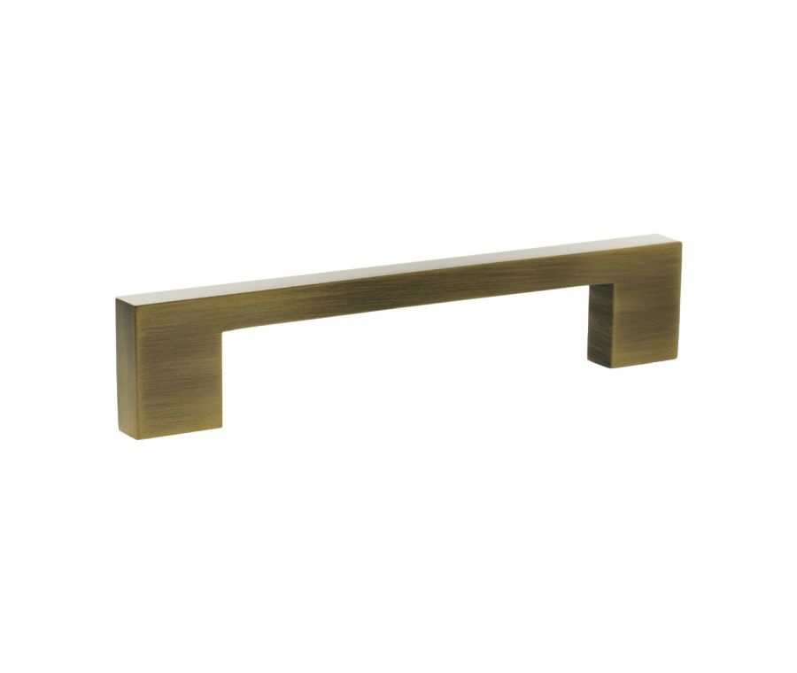 Antique Brass 128mm Empire Slim Cabinet Handle | MHCN17128AB