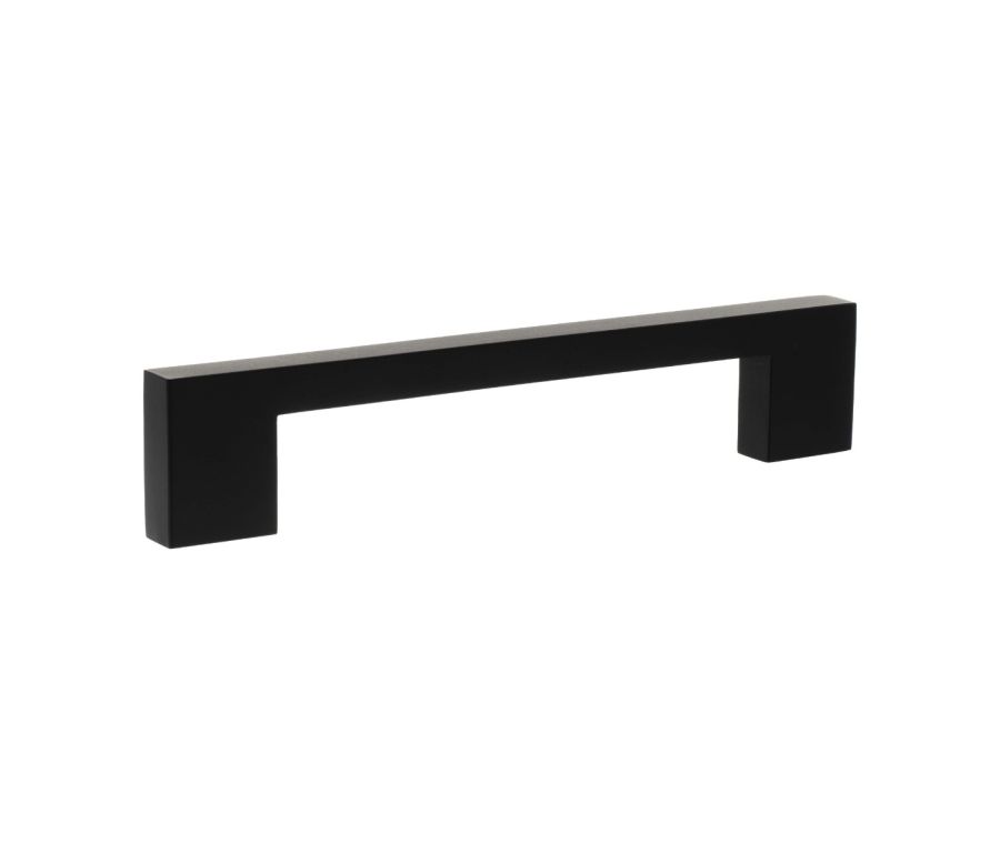 Matt Black 128mm Empire Slim Cabinet Handle | MHCN17128MB
