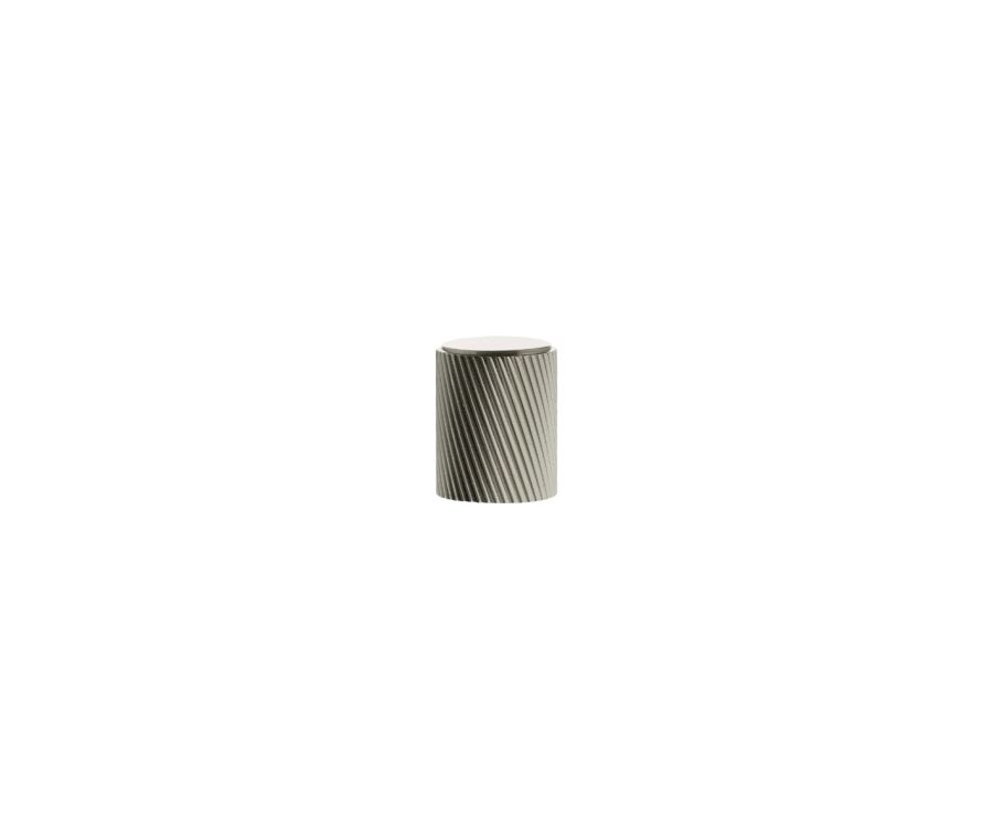 Satin Nickel Paddington Spiral Cylinder Cabinet Knob | MHCS1420SN