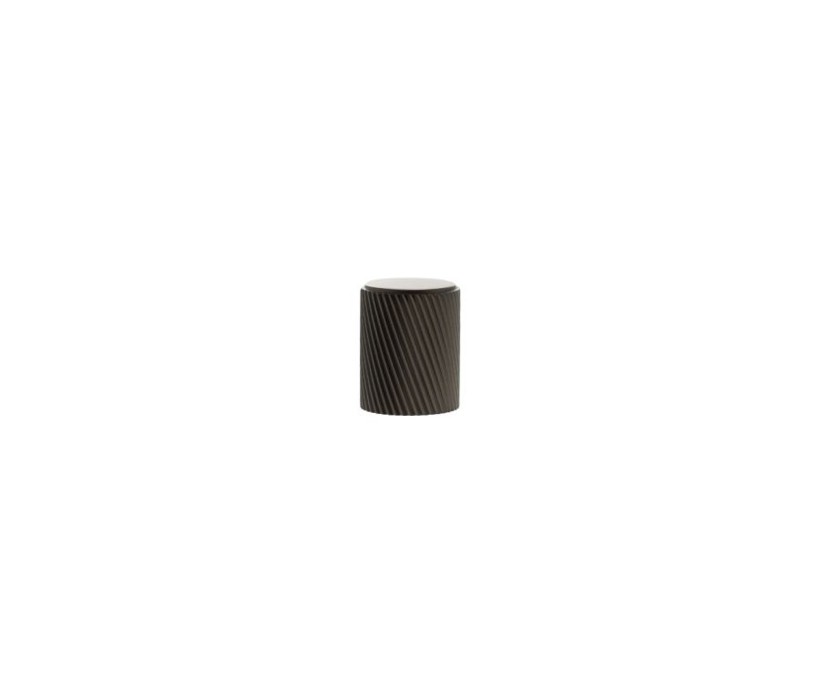 Urban Dark Bronze Paddington Spiral Cylinder Cabinet Knob | MHCS1420UDB