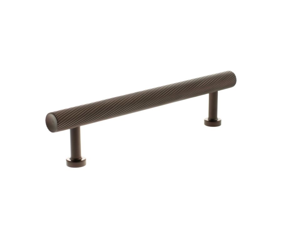 Urban Dark Bronze 128mm Paddington Spiral Cabinet Pull Handle | MHCS17128UDB