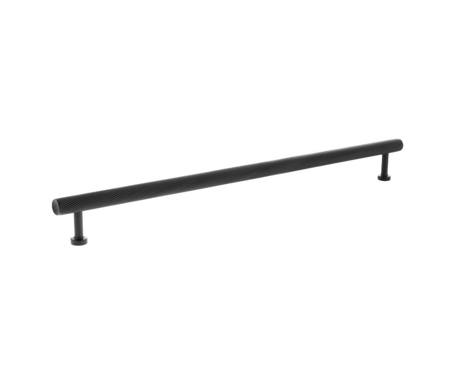 Matt Black 320mm Paddington Spiral Cabinet Pull Handle | MHCS17320MB