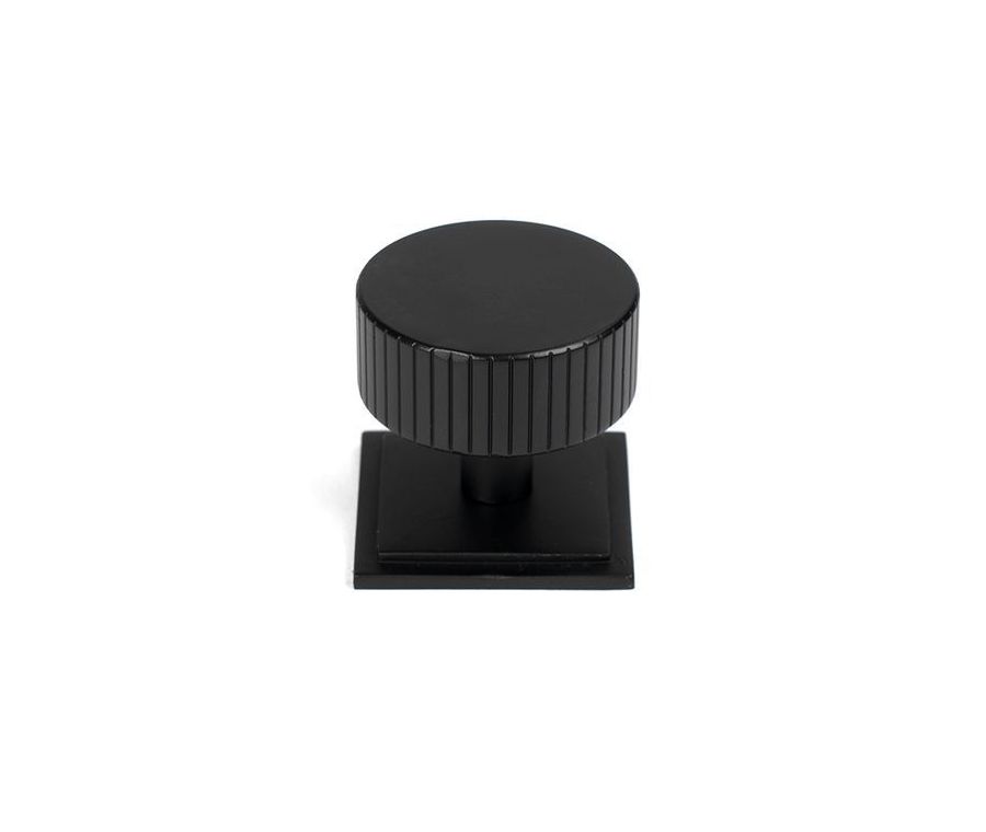 Anvil Matt Black Judd 38mm Cabinet Knob (Square) | 50432