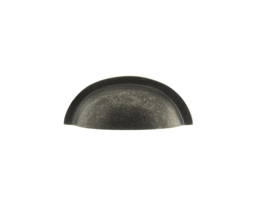 Distressed Silver Winchester Cabinet Cup Pull | OEC1176DS