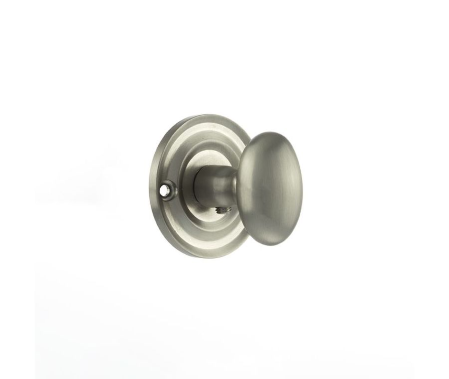 Old English Satin Nickel WC Snib Turn & Release  | OEOWCSN