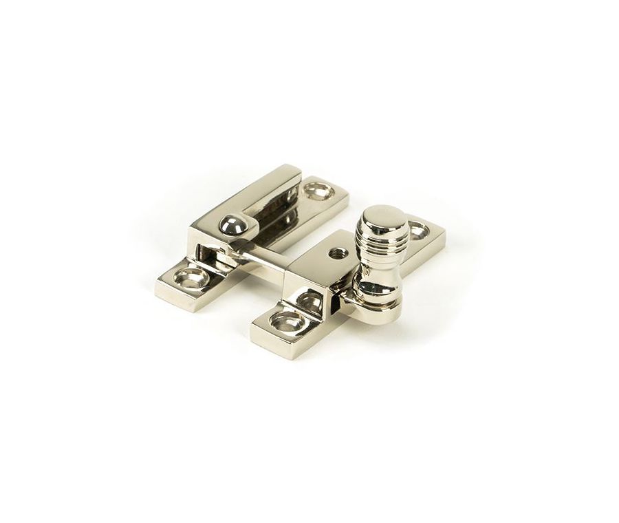 From the Anvil Polished Nickel Prestbury Quadrant Fastener - Narrow | 45988