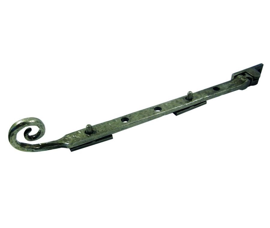 Frelan 250mm Pewter Antique Casement Stay | PEW20