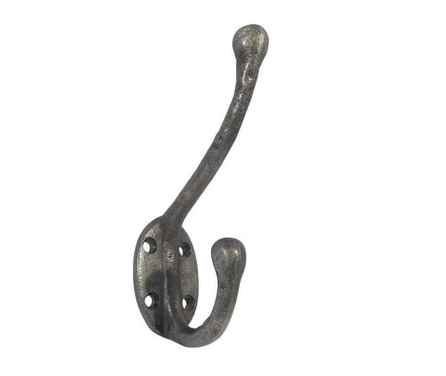 Frelan 125mm Pewter Antique Hat & Coat Hook