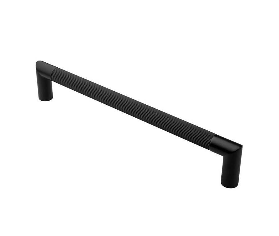 300mm Matt Black Lines Mitred Pull Handle | PH170BMB