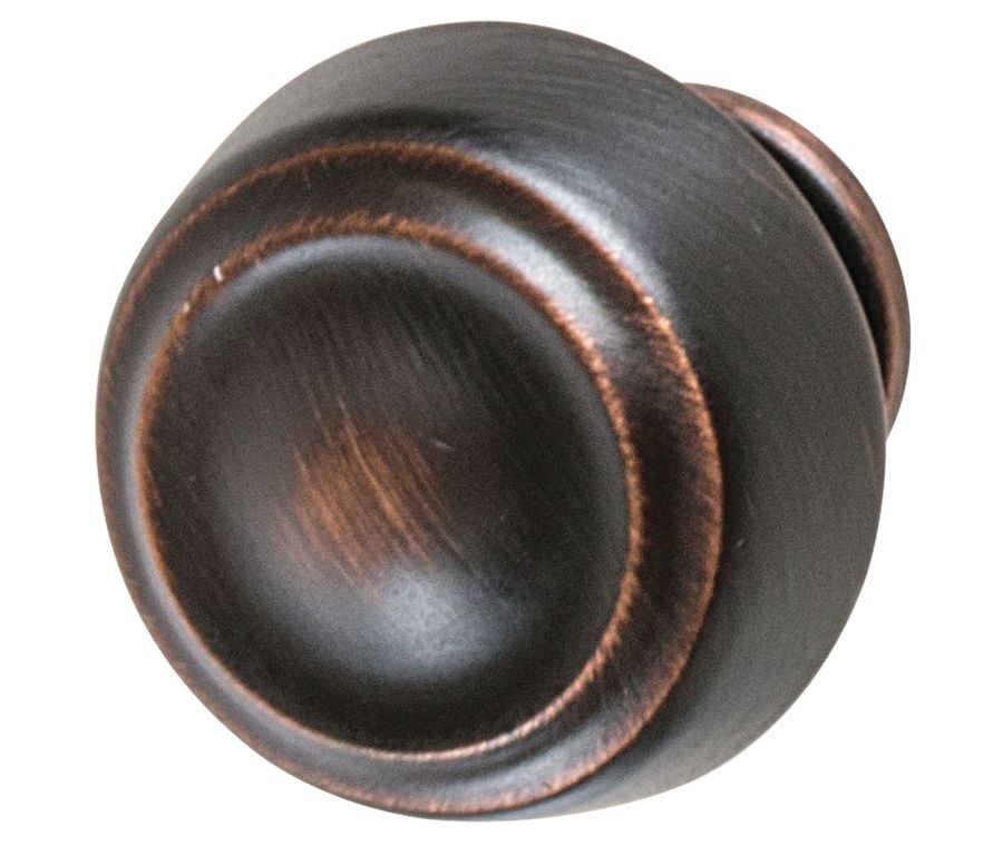 Oil Rubbed Bronze 30mm Kane Cabinet Knob | 133.50.609