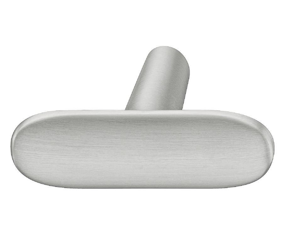 Brushed Nickel 46mm Pebble T Knob | 106.70.122