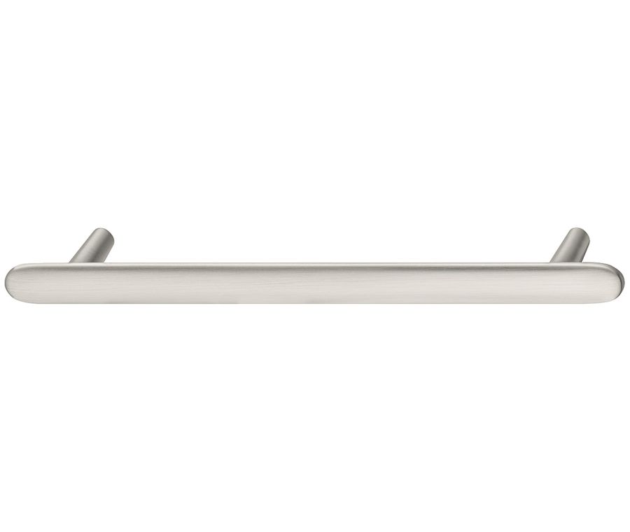 Brushed Nickel 160mm Pebble Cabinet Handle  | 106.70.108