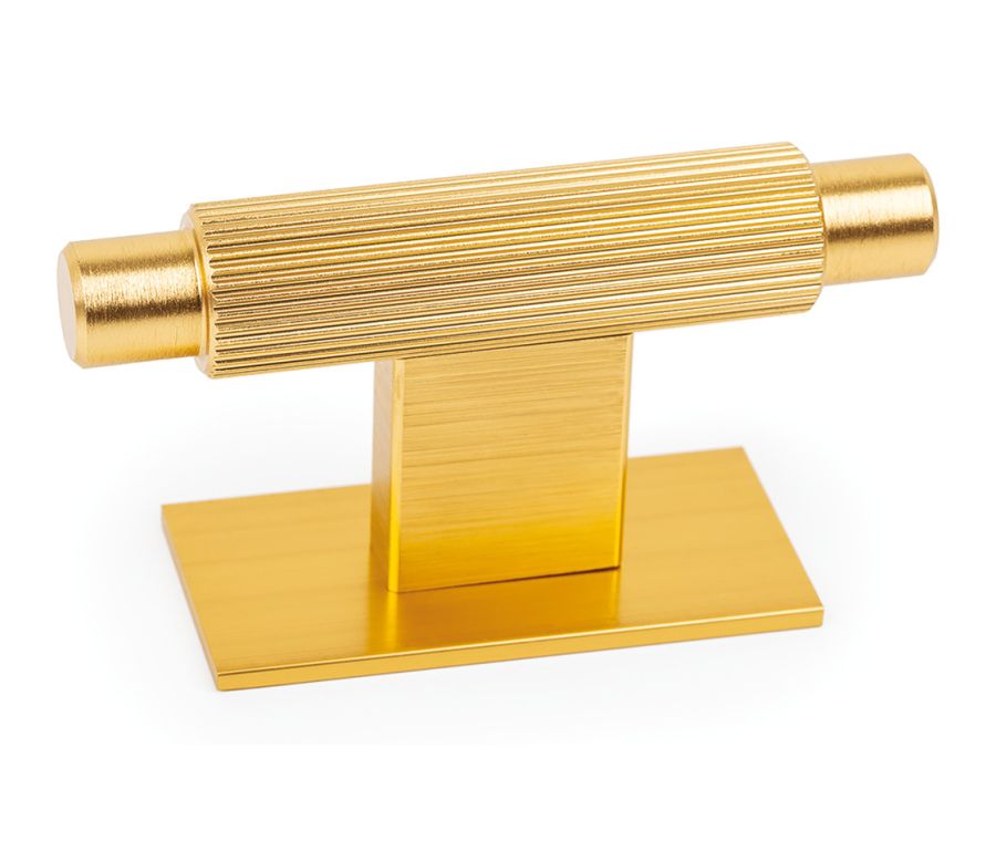 Brushed Brass 70mm Arpa T Knob | 101.20.803