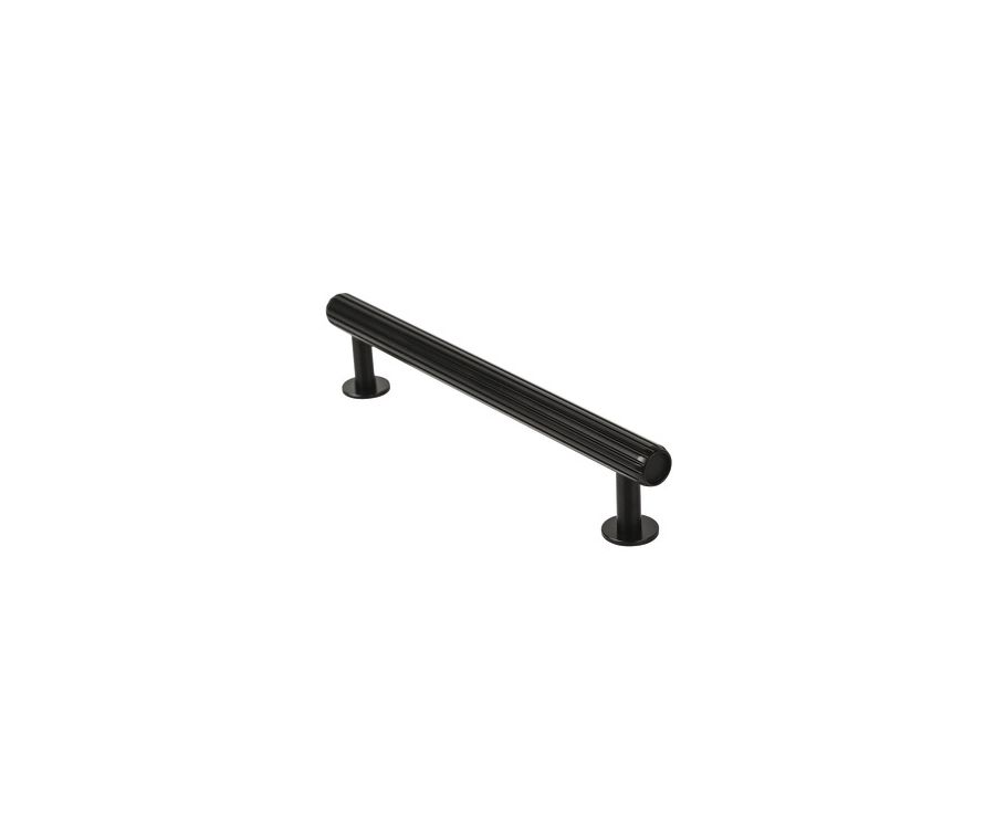Brushed Black 480mm Rille Cabinet Handle | 101.20.817