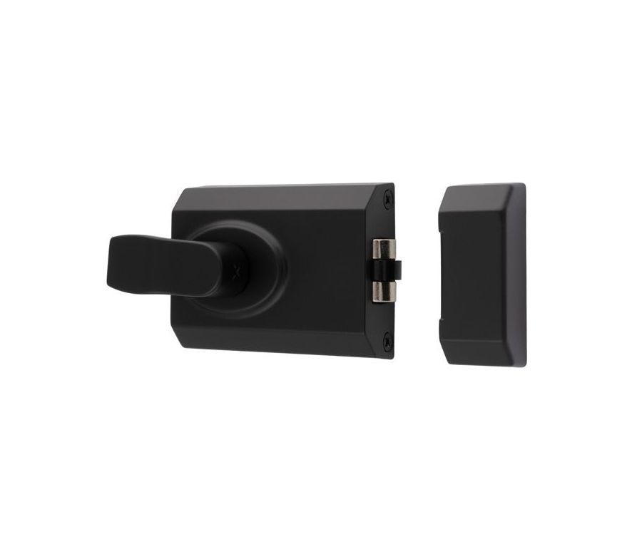 Matt Black 60mm Contract Rim Cylinder Rollerbolt | RCB8260MB