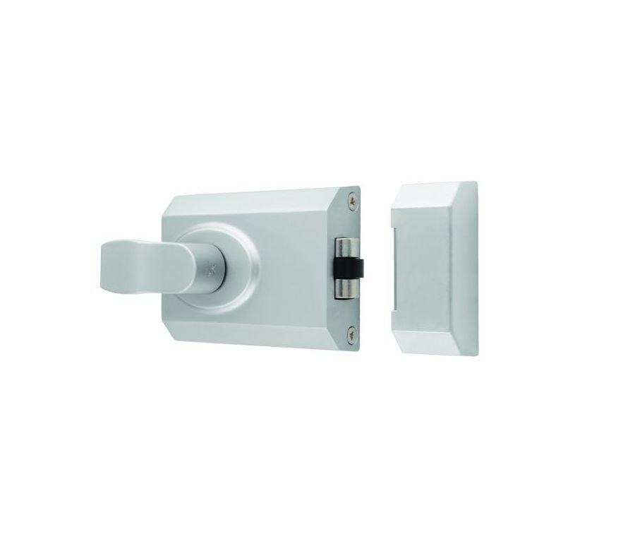 Satin Chrome 60mm Contract Rim Cylinder Rollerbolt | RCB8260SC