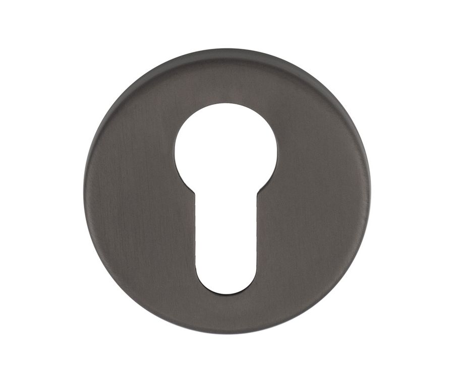 Carlisle Anthracite Euro Cylinder Profile Escutcheon | RE001ANT