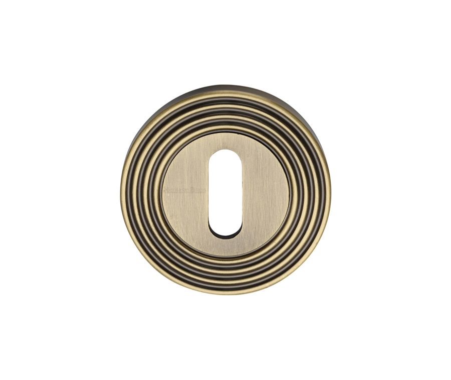 Antique Brass Key Escutcheon - RR4000