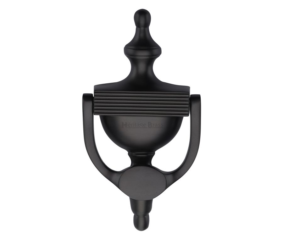 Heritage Brass Matt Bronze Reeded Urn Knocker