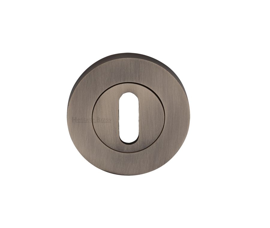 Matt Bronze Standard Key Escutcheon Round - RS2000