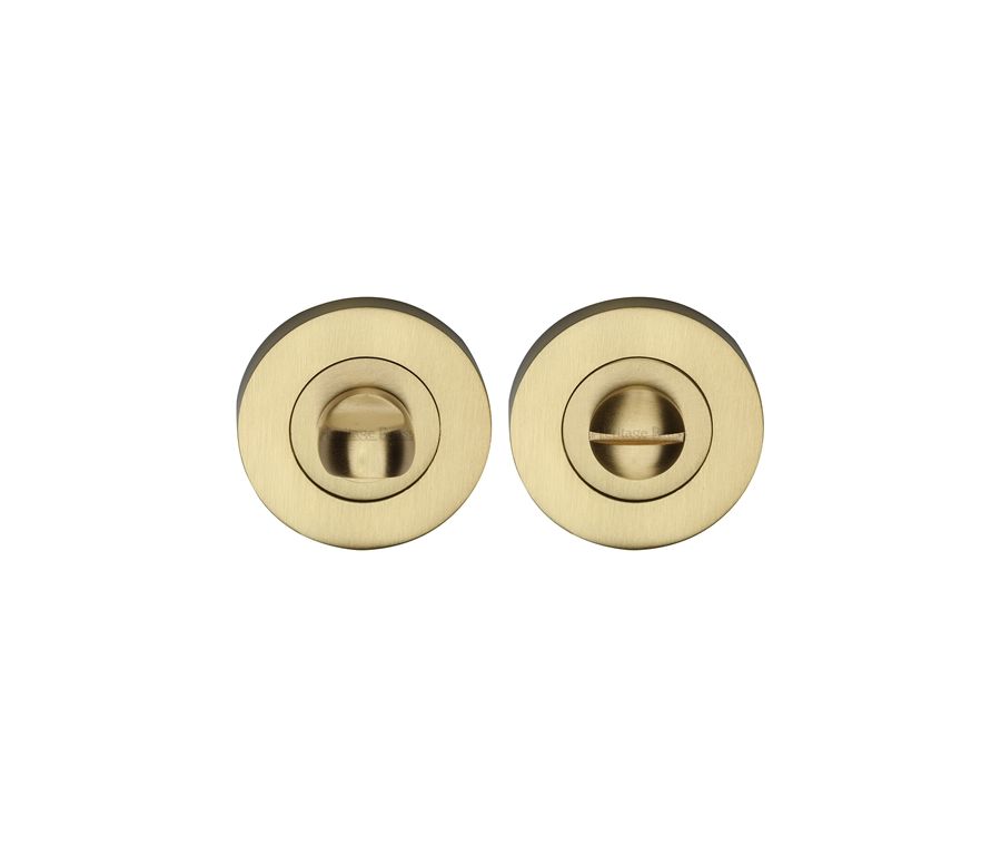 Satin Brass Thumbturn & Emergency Release