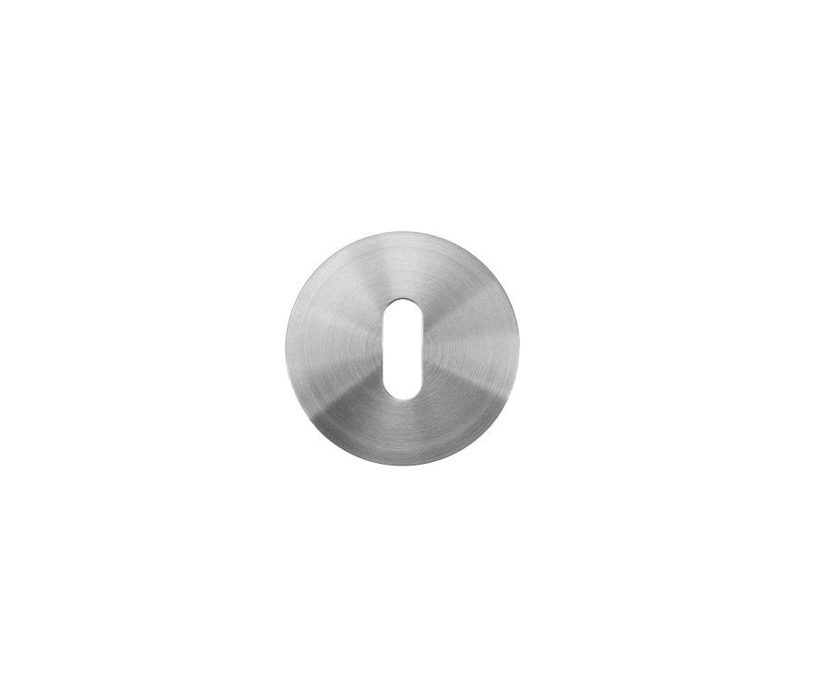 Satin Stainless Steel Rosso Slim Standard Key Escutcheon | RT002-SLIM-SSS
