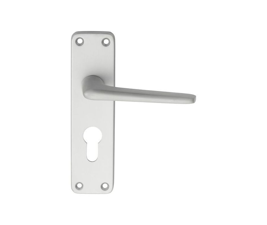 Eurospec Aluminium Lever On Euro Backplate | SAA21Y