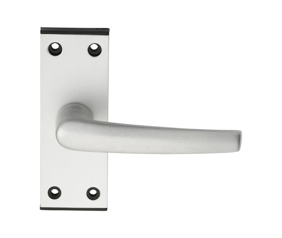 Eurospec Aluminium MIAL Lever On Latch Backplate | SAA61