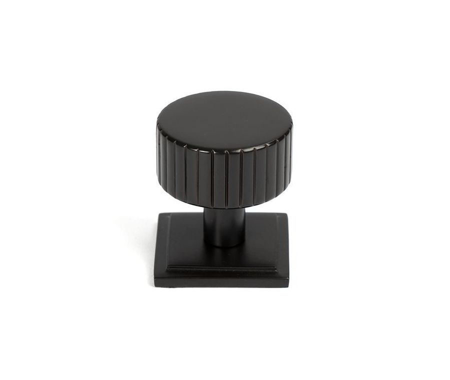 Anvil Aged Bronze Judd 32mm Cabinet Knob (Square) | 50453