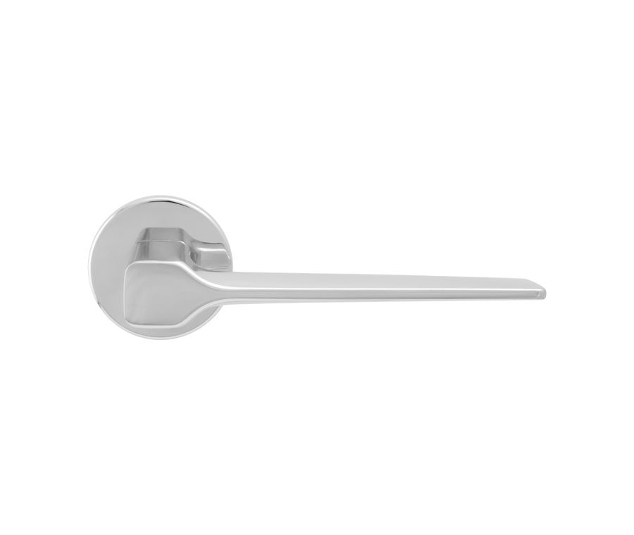 Carlisle Polished Chrome Sonica Lever on Rose | SC5CP