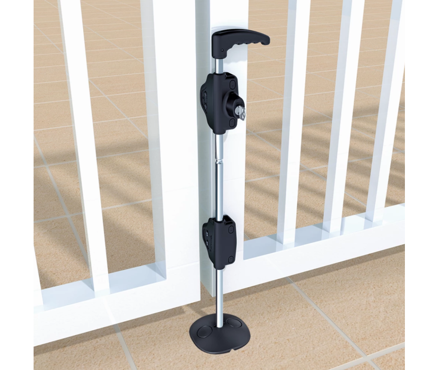D&D 610mm LokkBolt Lockable Drop Bolt for metal gates | DD-LB124BXLA