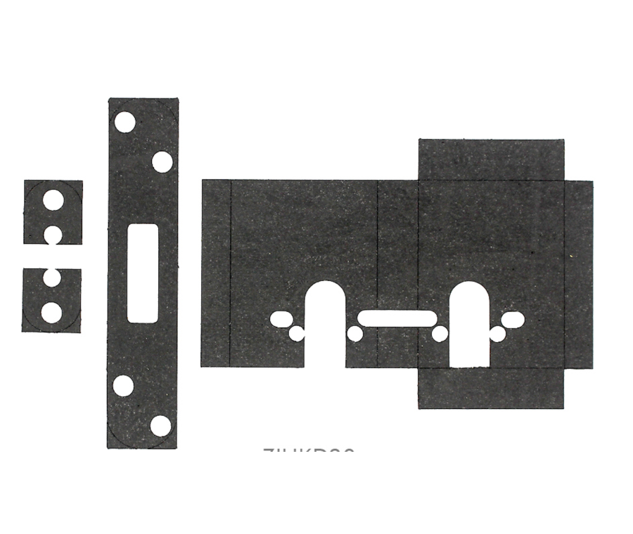 60 Minute Graphite Intumescent Fire Seals Kit to suit ZUKD Deadlocks