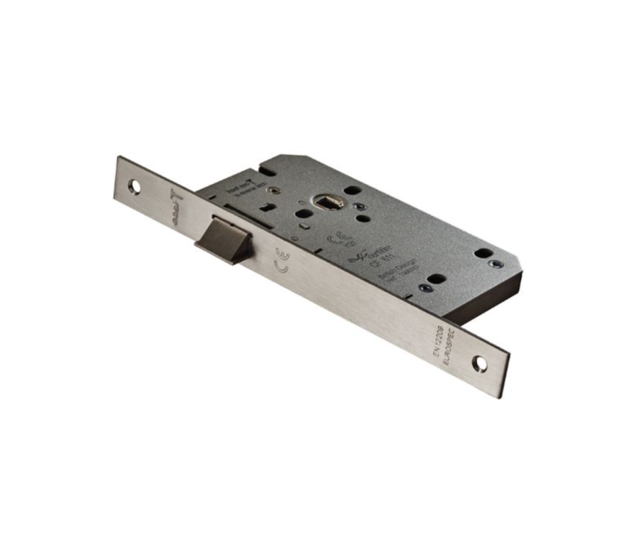 Satin Stainless Steel Easi T Contract DIN Standard Latch | DLE0055LSSS