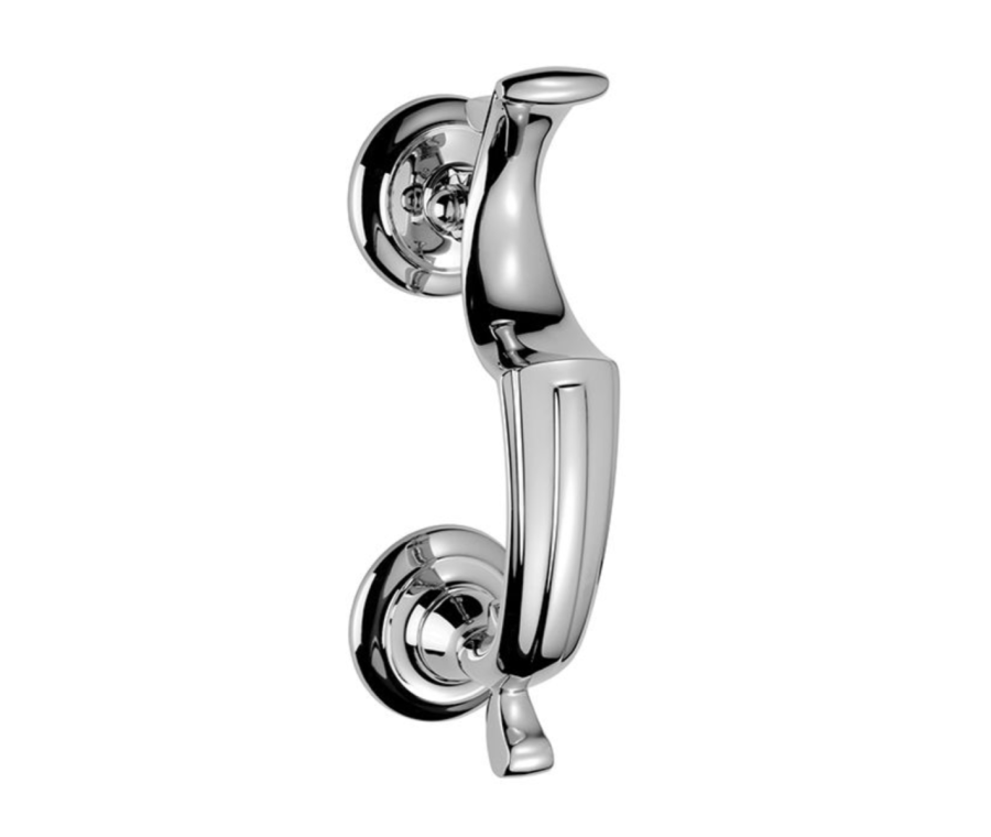 Carlisle Brass Chrome Doctors door knocker M45CP