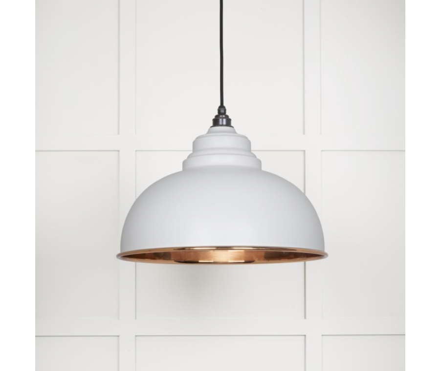 From the Anvil Smooth Copper Harborne Pendant in Flock | 49501SF