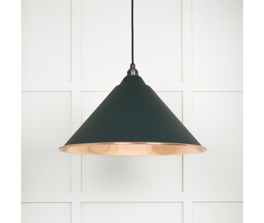 From the Anvil Smooth Copper Hockley Pendant in Dingle | 49503SDI