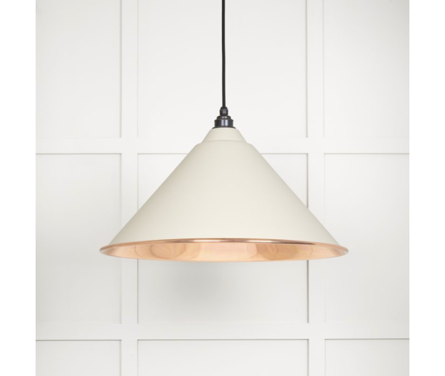 From the Anvil Smooth Copper Hockley Pendant in Teasel | 49503STE