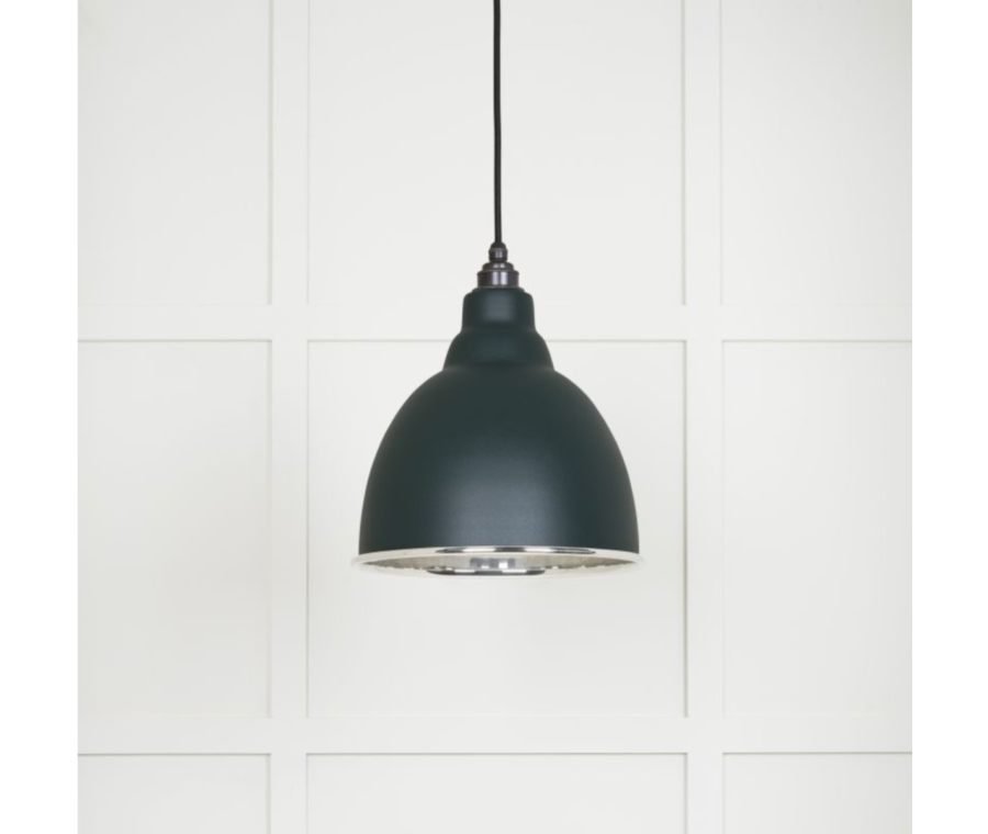 From the Anvil Smooth Nickel Brindley Pendant in Dingle | 49504DI