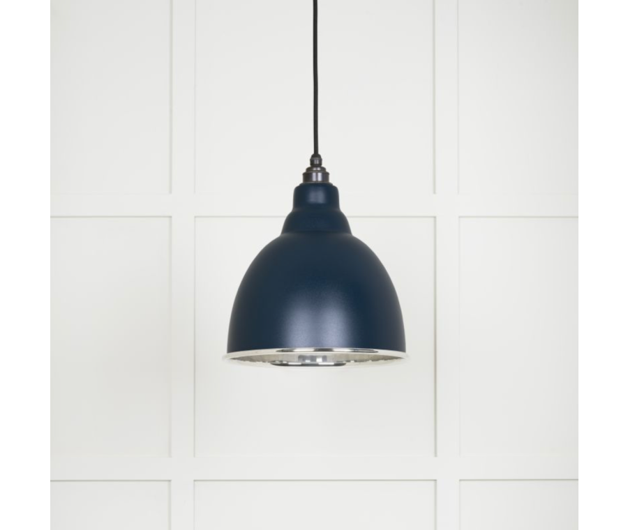 From the Anvil Smooth Nickel Brindley Pendant in Dusk | 49504DU
