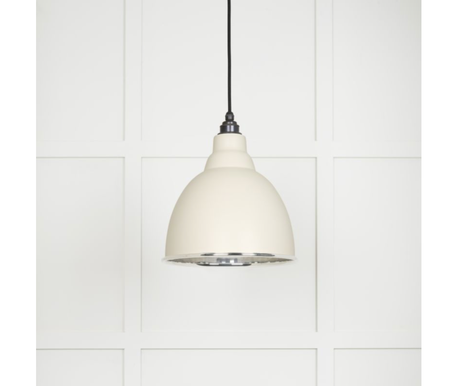 From the Anvil Smooth Nickel Brindley Pendant in Teasel | 49504TE