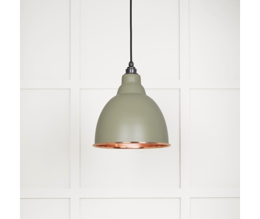 From the Anvil Smooth Copper Brindley Pendant in Tump | 49500STU