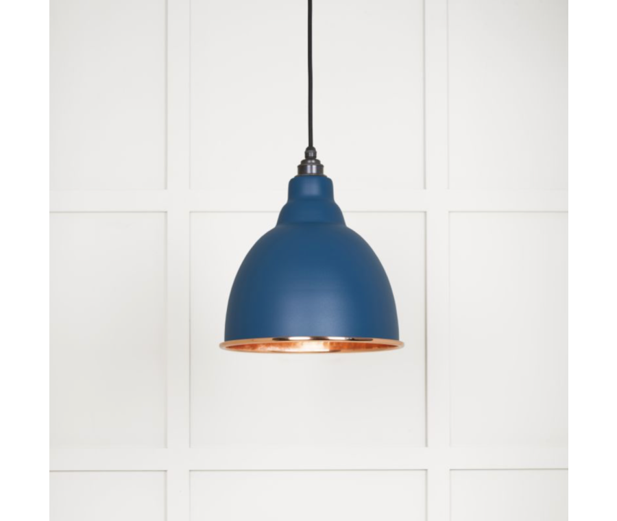From the Anvil Hammered Copper Brindley Pendant in Upstream | 49500U