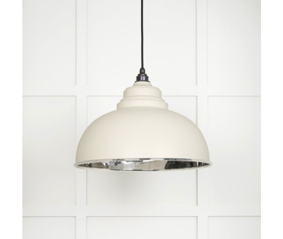 From the Anvil Smooth Nickel Harborne Pendant in Teasel | 49505TE