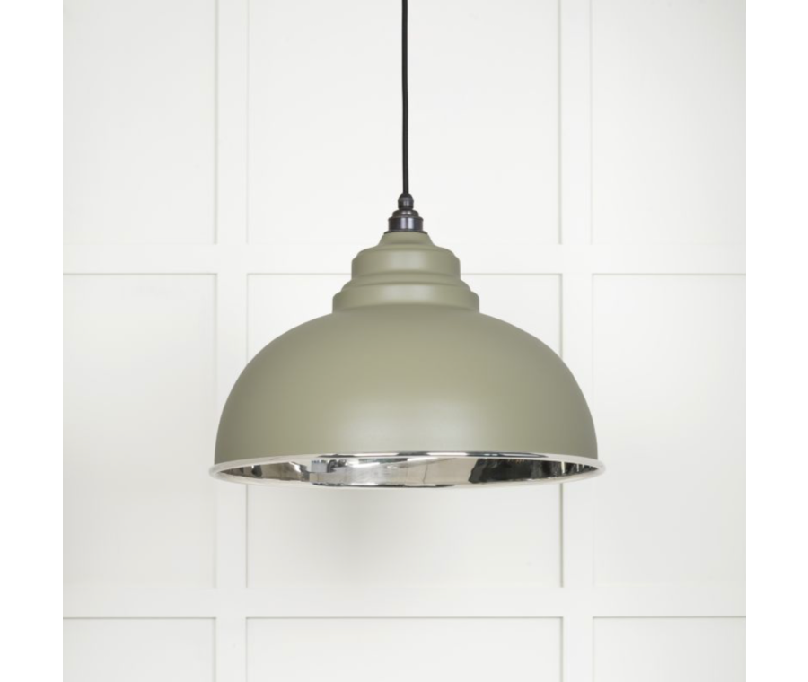 From the Anvil Smooth Nickel Harborne Pendant in Tump | 49505TU