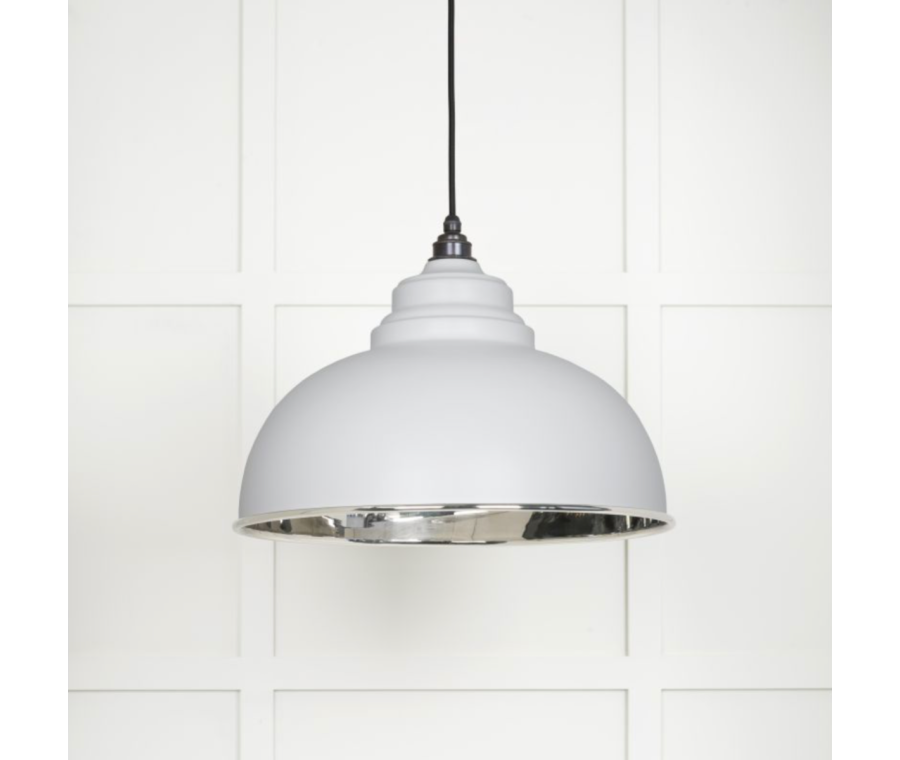 From the Anvil Smooth Nickel Harborne Pendant in Flock | 49505F