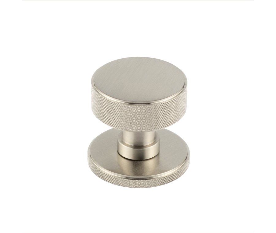 Set Westbourne Satin Nickel Mortice Knob | BUR102SN