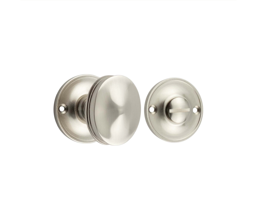 Burlington 40mm Satin Nickel Turn and Release | BUR120SN