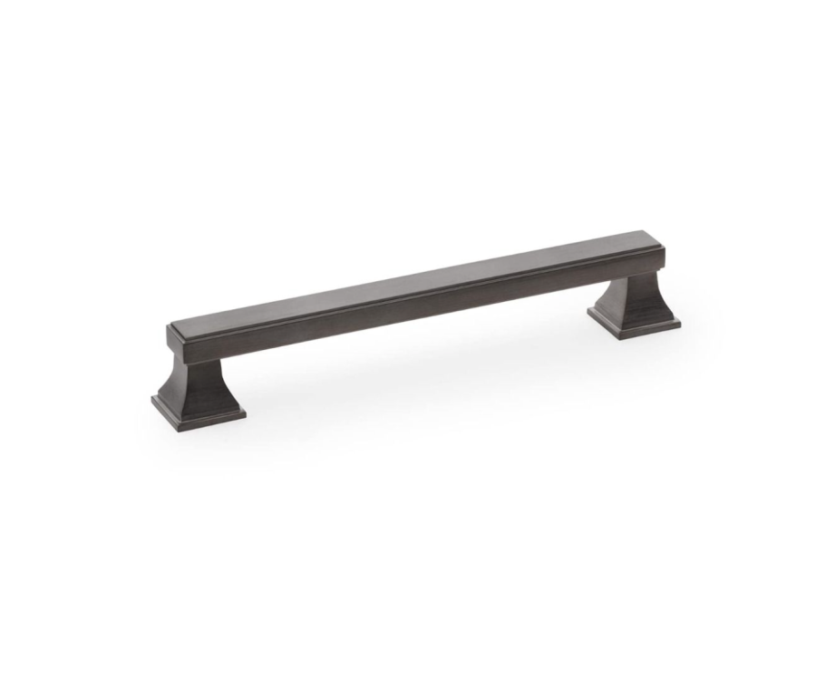 A&W Dark Bronze PVD Jesper Square Cupboard Pull Handle c/c 160mm